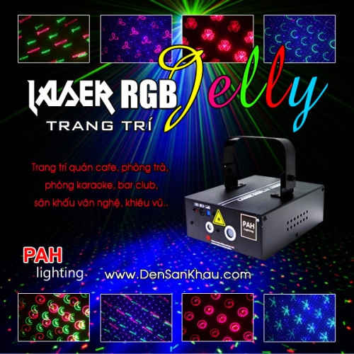 Đèn Laser trang trí Jelly
