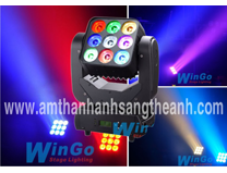 Đèn Moving Led Matrix 9 x 12W